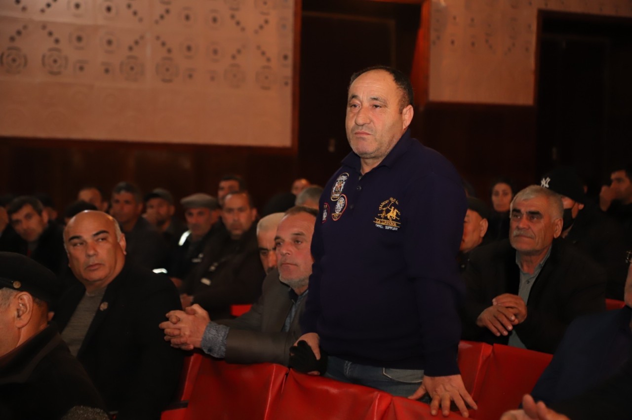 Neftçalanın icra başçısı səyyar görüş keçirib - FOTOLAR